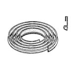 GUARNIZIONE FORNO UNI A MT TIPO ILVE - A6872 - immagine 2