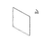 GUARNIZIONE FORNO TIPO EKA LUNGA MM.1568 - A7050