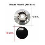 KIT BRUCIATORE E PIATTELLI TIPO SMEG SERIE NUOVA  1 UR - 2 SR - 1AX - B53200 - immagine 6