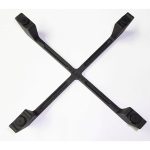 GRIGLIA GHISA 1 F. ELBA 185X185 -  85201  alta 3 - G0824 - immagine 2