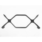 GRIGLIA IN GHISA 2 f REX / ELECTROLUX 395X151 3546308 - G4441