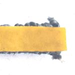 GUARNIZIONE PORTA STUFA PELLET ADESIVA  Dia. 10X3  mm. TRICOTEE  CONFEZIONE DA 2 Mt. - GPV10