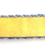 GUARNIZIONE PORTA STUFA PELLET ADESIVA  Dia. 15X3  mm. TRICOTEE  CONFEZIONE DA 2,0 Mt. - GPV15