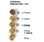 INIETTORI CONF. GERMANIA OMEGAS 9 MC GPL - HG35