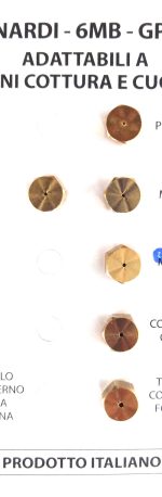 INIETTORI CONF.6 UGELLI 6 MB GPL NARDI - HG52