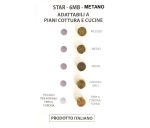 INIETTORI CONF. GLEM GAS STAR 6 MB MET - HM07