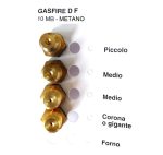 INIETTORI CONF. GAS FIRE BASSO 10 MB MET - HM37 - immagine 2