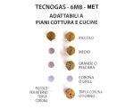 INIETTORI CONF.5 UGELLI 6 MB MET TECNOGA - HM48 - immagine 2