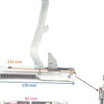 KIT CERNIERA ARISTON PORTA PESANTE C00033322 C00016328 C00065800 C00066393 C00037377 - KCF0297