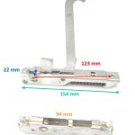 KIT CF63 CERNIERE TIPO GASFIRE - KCF1791
