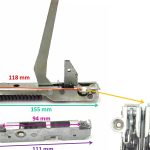 CF45 DX CERNIERE FORNO TIPO SMEG DX - CF5390 - immagine 3