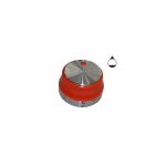 MANOPOLA ARANCIO TIPO ARISTON - M0208 - immagine 6