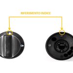 MANOPOLA ARISTON NERA FORO 7 G-2 - M0221 - immagine 8