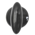 MANOPOLA TIPO FRANKE DIA.6 G+9 NERA PIANO IND - M1529BIS - immagine 2