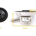 MAN.X ILVE DIA.8 G+2 NERO-ARG X fuochi - M2621 - immagine 5