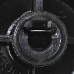 MANOPOLA TIPO LOFRA NERA - M3212 - immagine 2