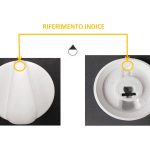 MANOPOLA NARDI DIA. 6 G - 3 BIANCA - M3637 - immagine 4