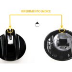 MANOPOLA TIPO SMEG DIAM.6 G+10 NERA - M5358 - immagine 3