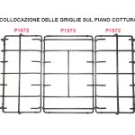 GRIGLIA IN PIATTINA X FRANKE 2 FUOCHI 385X192 - P1572