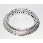 ANELLO + PIATTELLO ACCIAIO INOX UR. 2 PZ - S5351 - immagine 3