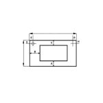 VETRO TIPO INDESIT 520X380 - VF2741 - immagine 2