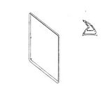 GUARNIZIONE FORNO PER ARISTON 81579 - Cod. orig.: C00081579 - A0253