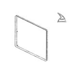 GUARNIZIONE FORNO PER ARISTON 81579 - Cod. orig.: C00081579 - A0253 - immagine 3