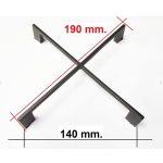 GRIGLIA GHISA X NARDI 1F 190x190 - G3601