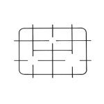 GRIGLIA GHISA REX-NAONIS 3F. - G4409 - immagine 2