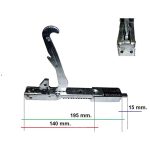 CERNIERA PORTA CUCINA TIPO FOSTER - FILIPPI - WHIRLPOOL - ELECTROLUX - REX 481241719046 - KCF3790